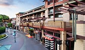 Lots of stores at the Downtown Disney District