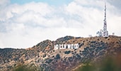 Le panneau Hollywood à Los Angeles, Californie