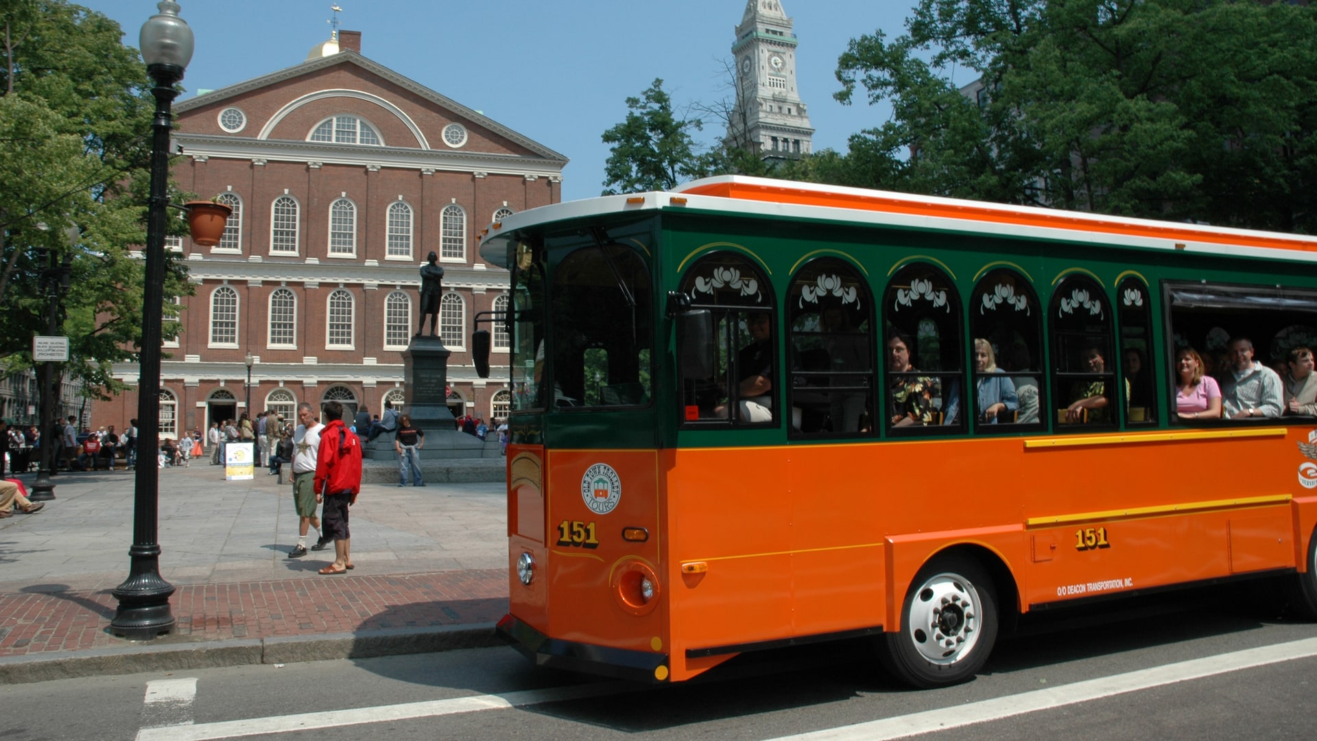 trolley tours of boston