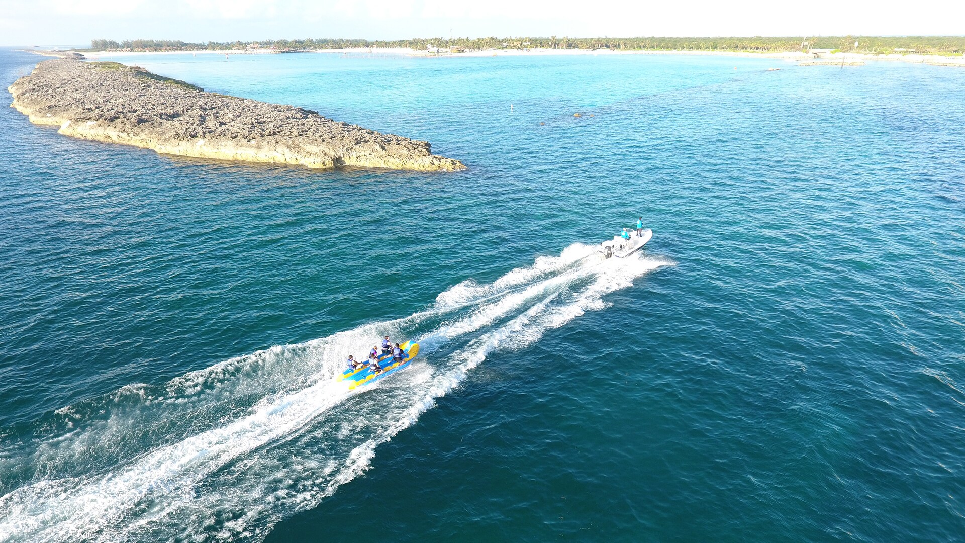 Castaway Cay Banana Boat Ride Disney Cruise Line