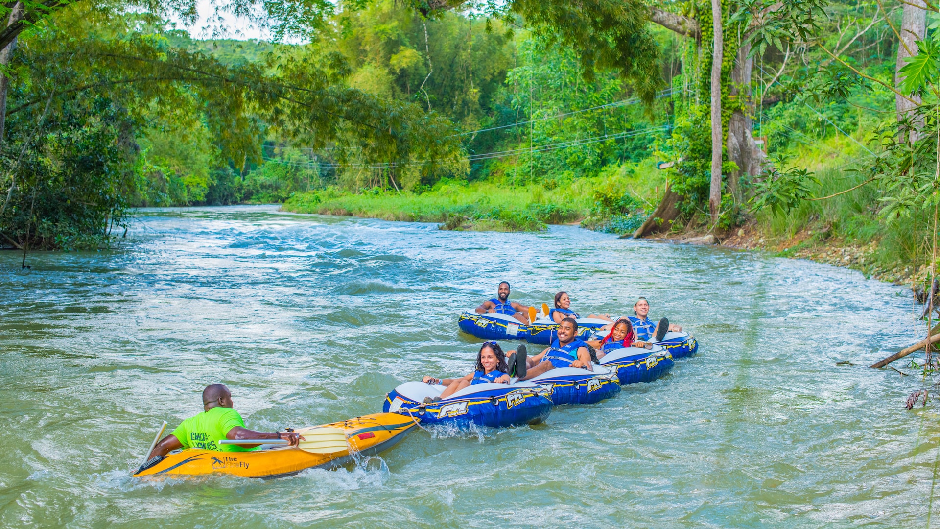 Jamaica River Tubing & Adventure Falls Disney Cruise Line