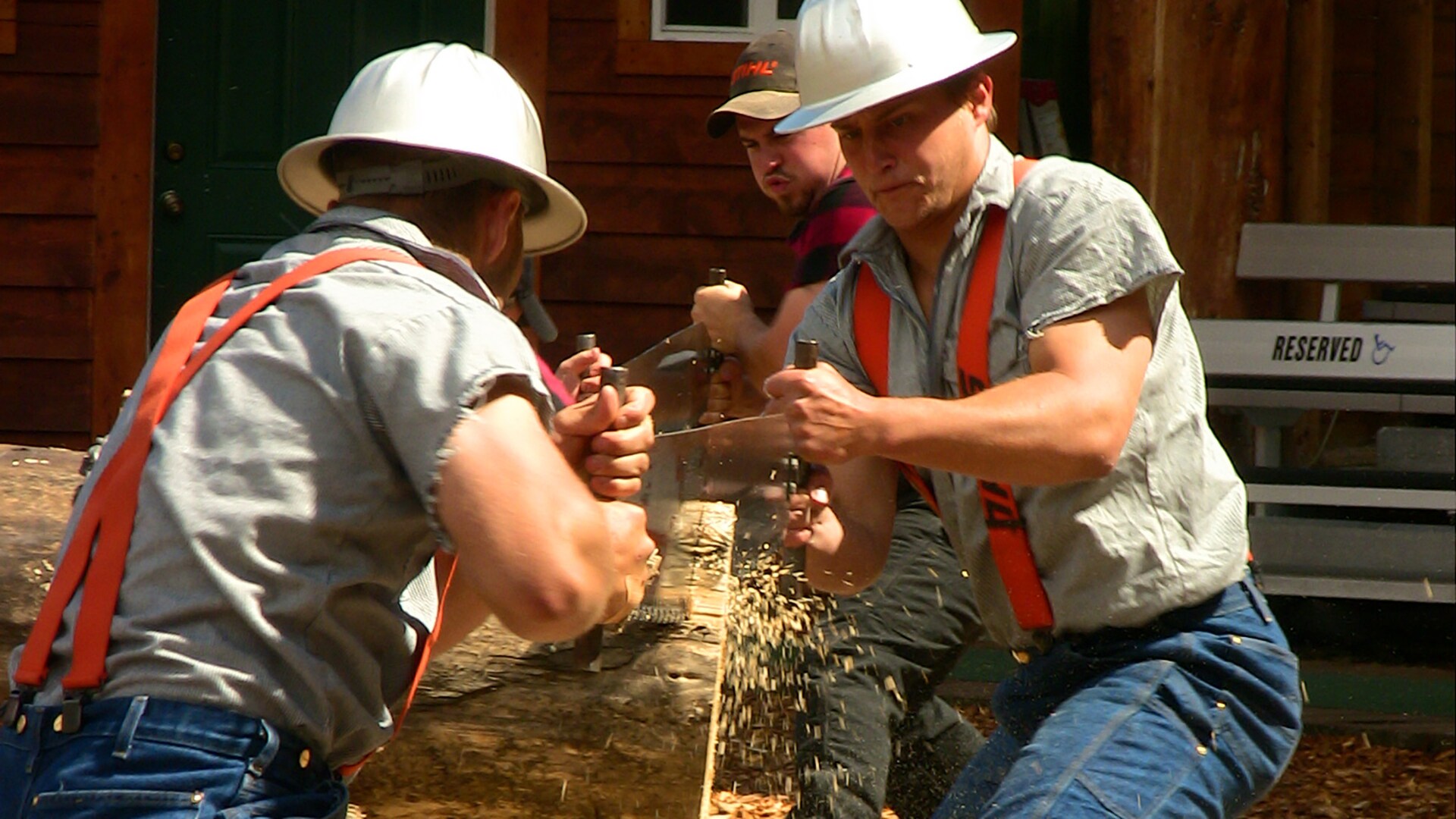 The Great Alaskan Lumberjack Show Disney Cruise Line