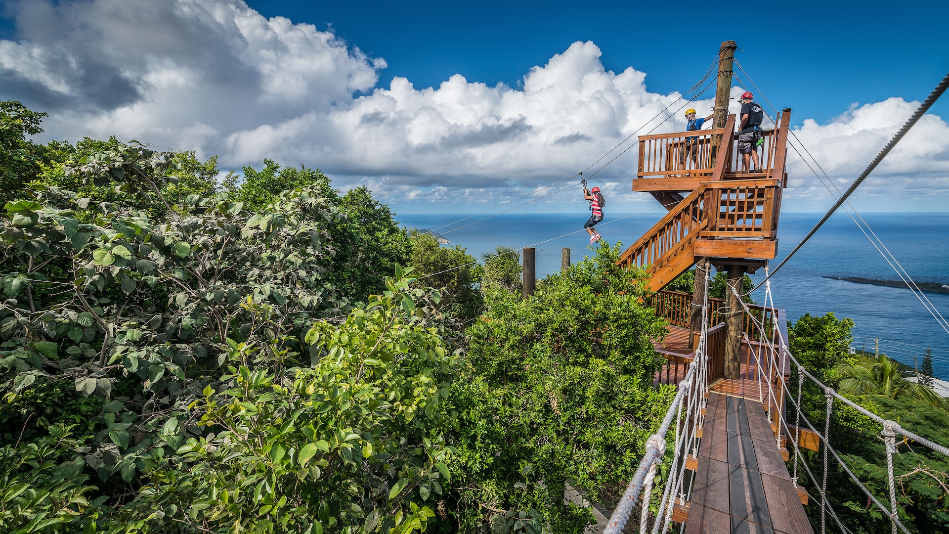 Tree Limin' Extreme Zipline Adventure Tour Disney Cruise Line