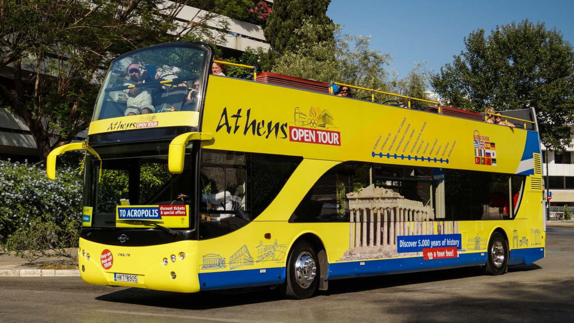 Athens & Piraeus Double Decker Bus Tour Port Adventures Disney