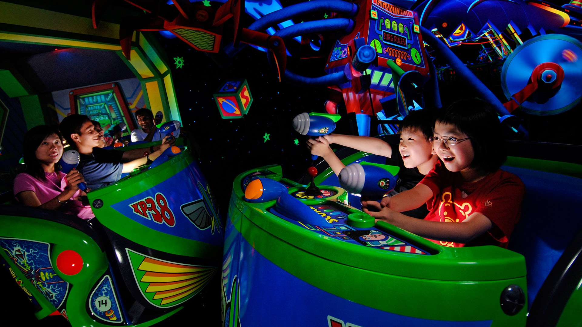 Buzz Lightyear Astro Blasters | Rides & Attractions | Disneyland ...