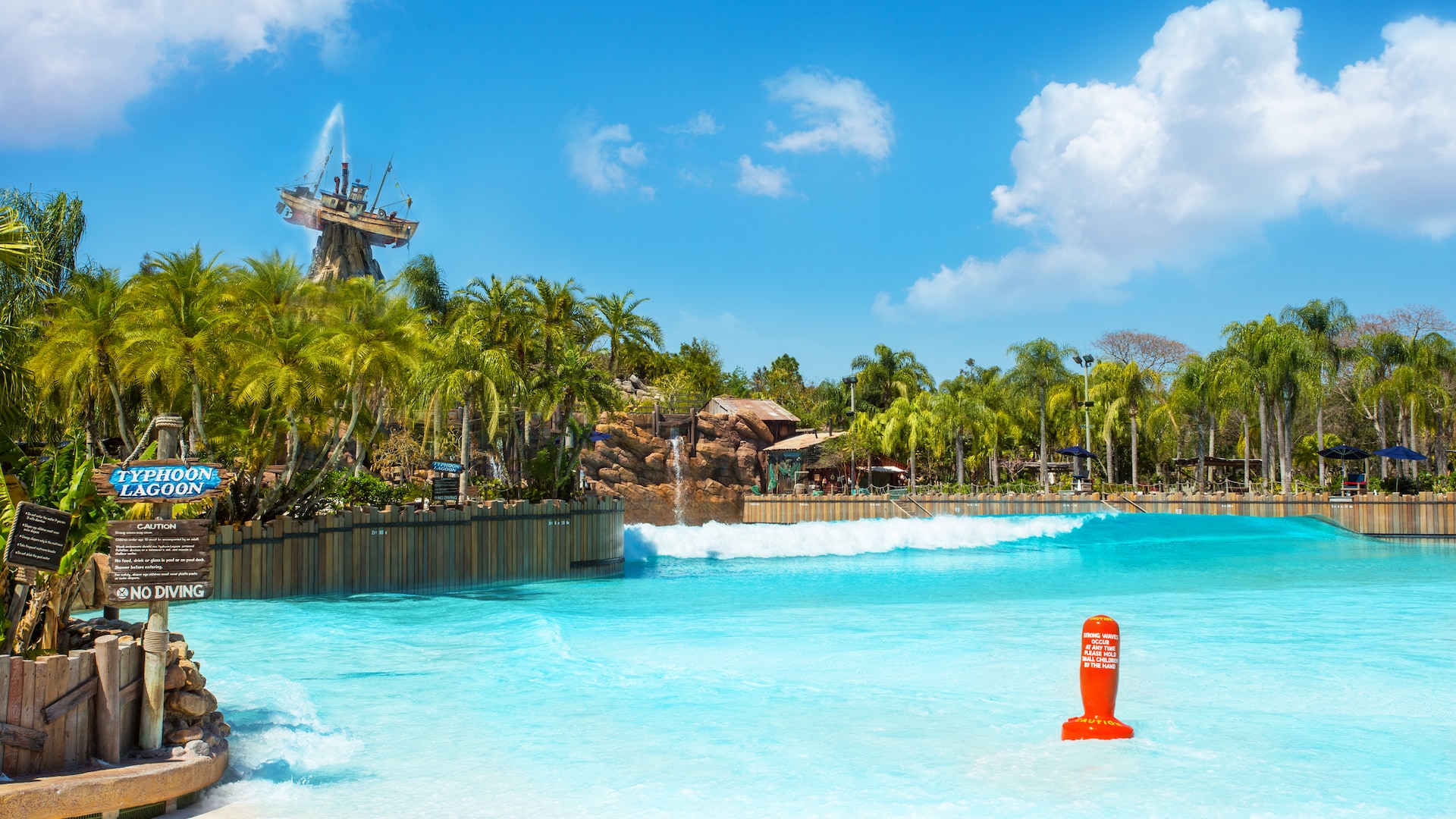 Typhoon Lagoon Surf Pool Typhoon Lagoon Attractions Walt Disney World Resort