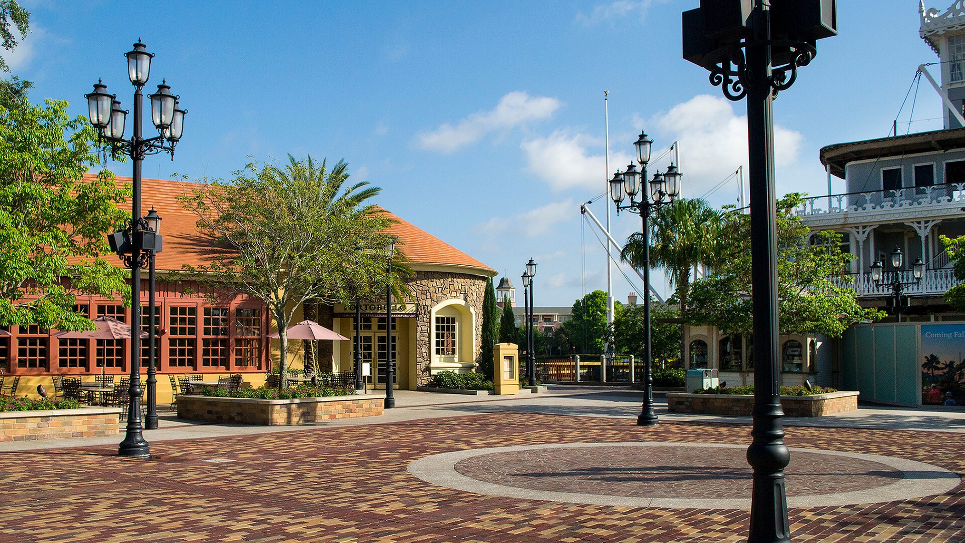 Riverboat Square Disney Springs