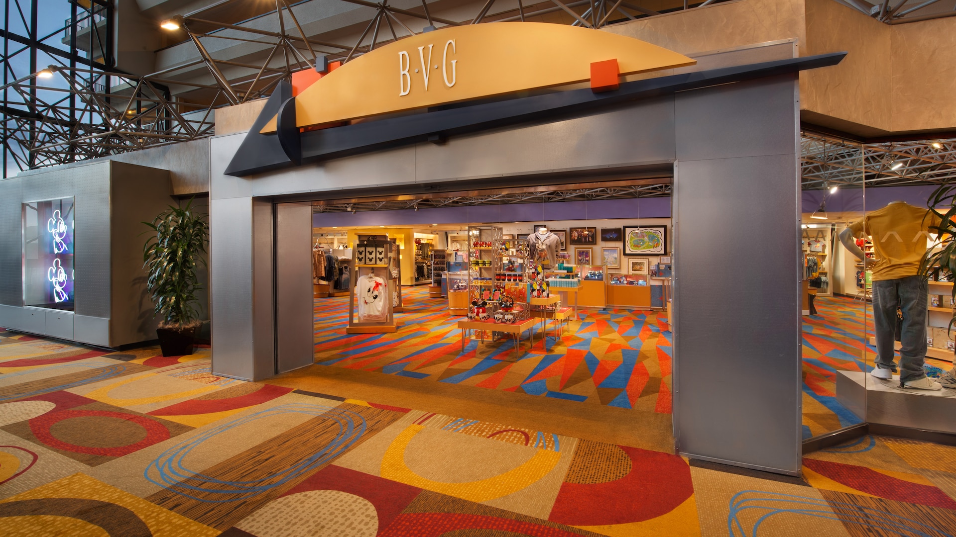 Bayview Gifts storefront at Disney's Contemporary Resort