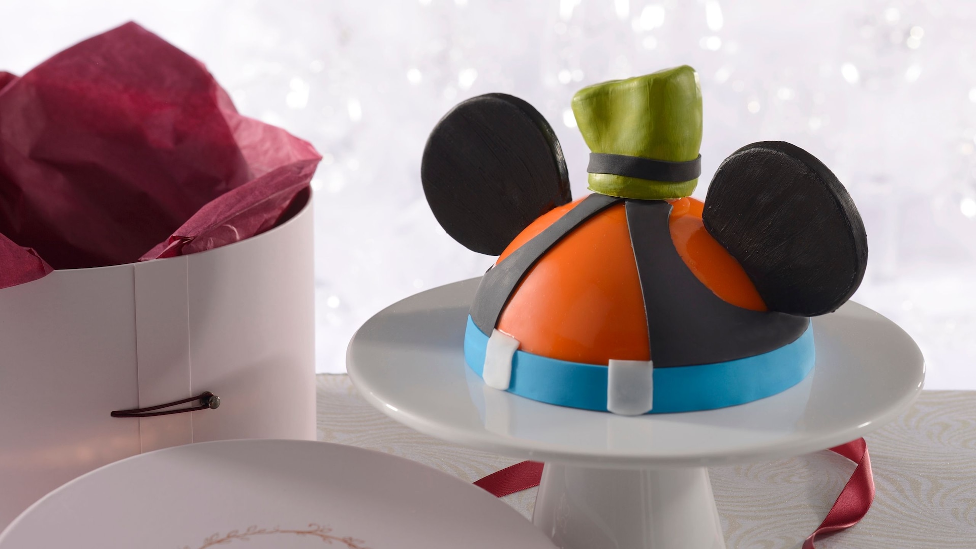 Petites assiettes rondes en papier de Stitch, Disney