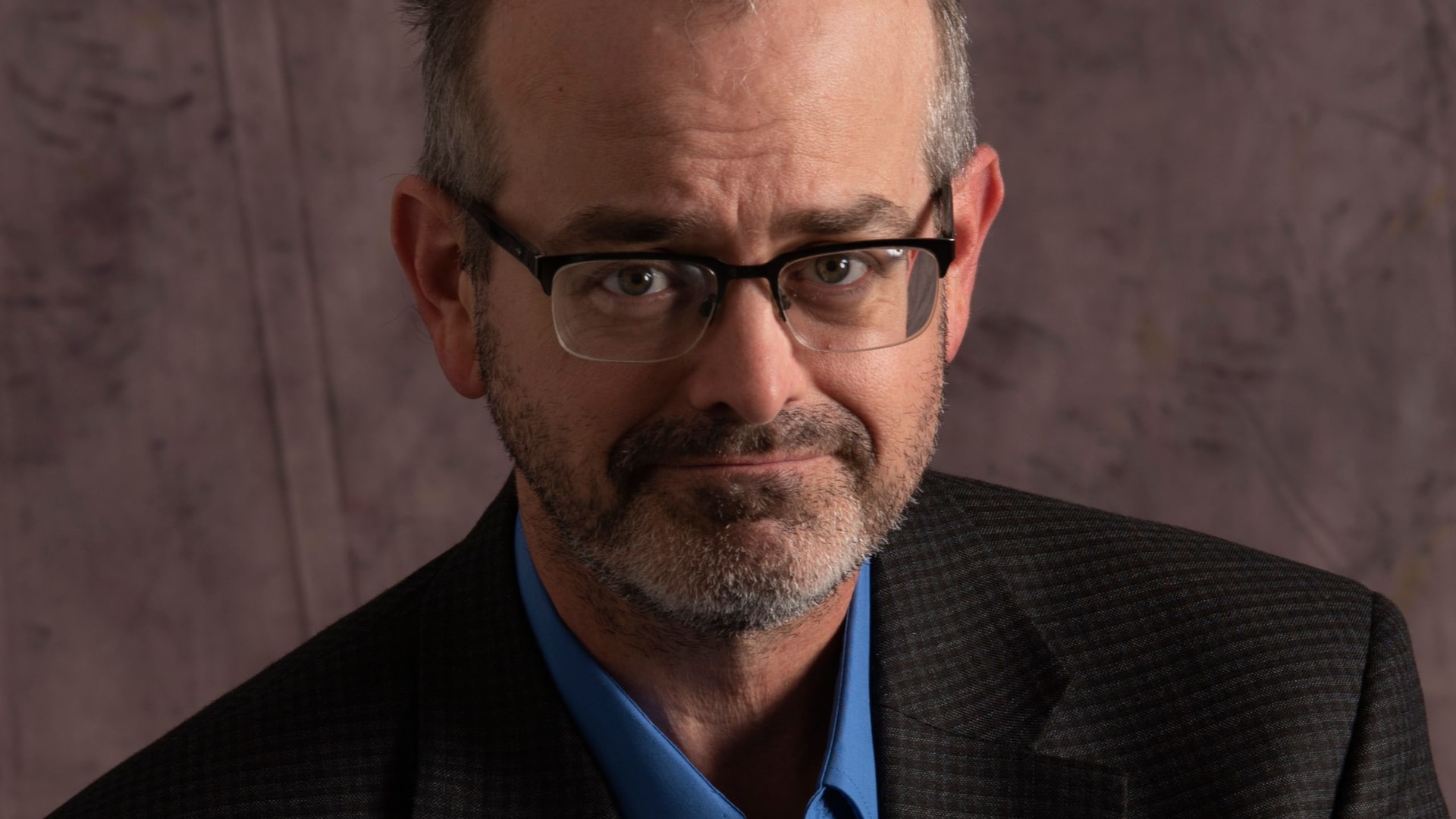 A portrait of artist John Nadeau