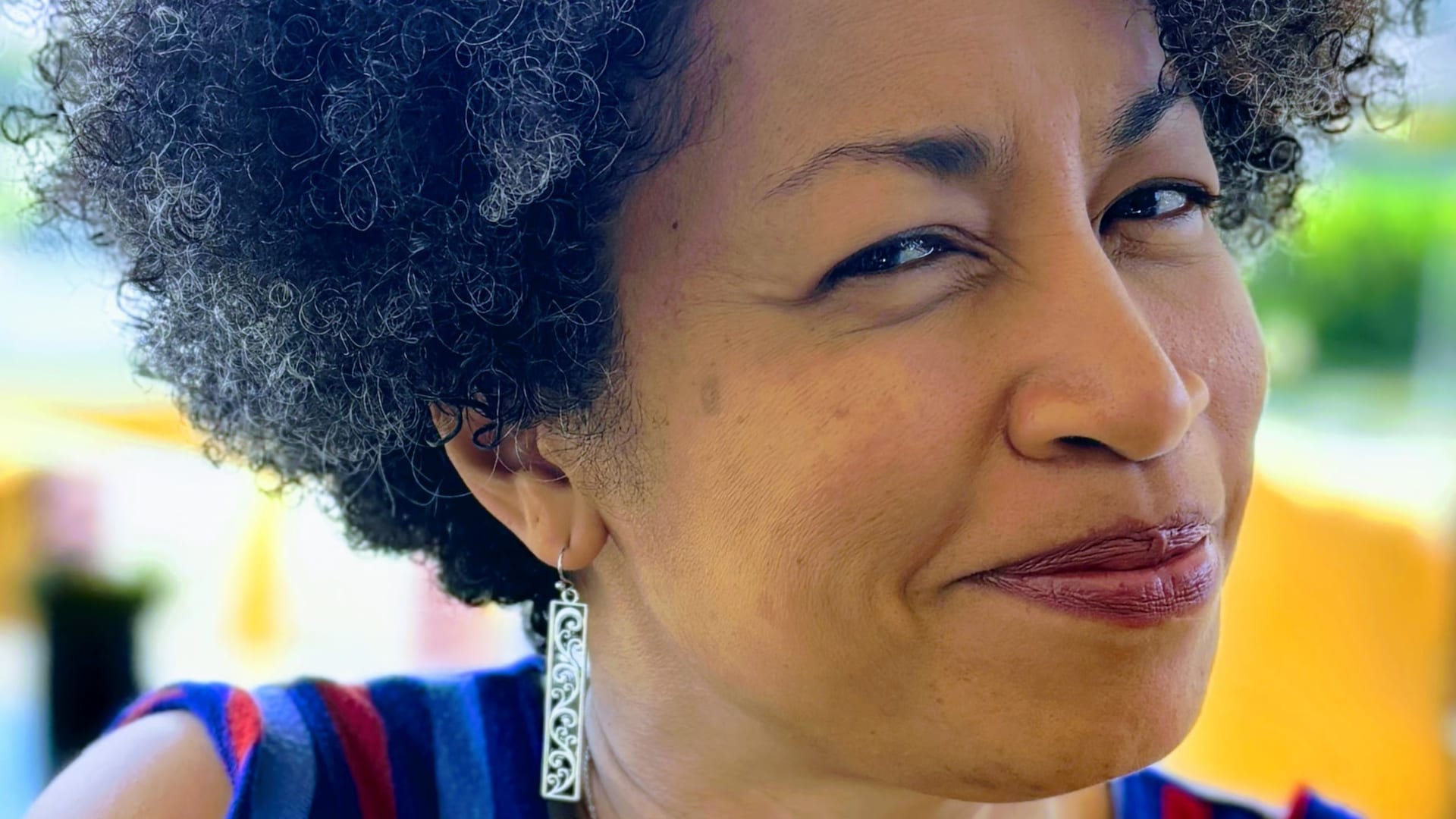 A portrait of artist Larissa Brown