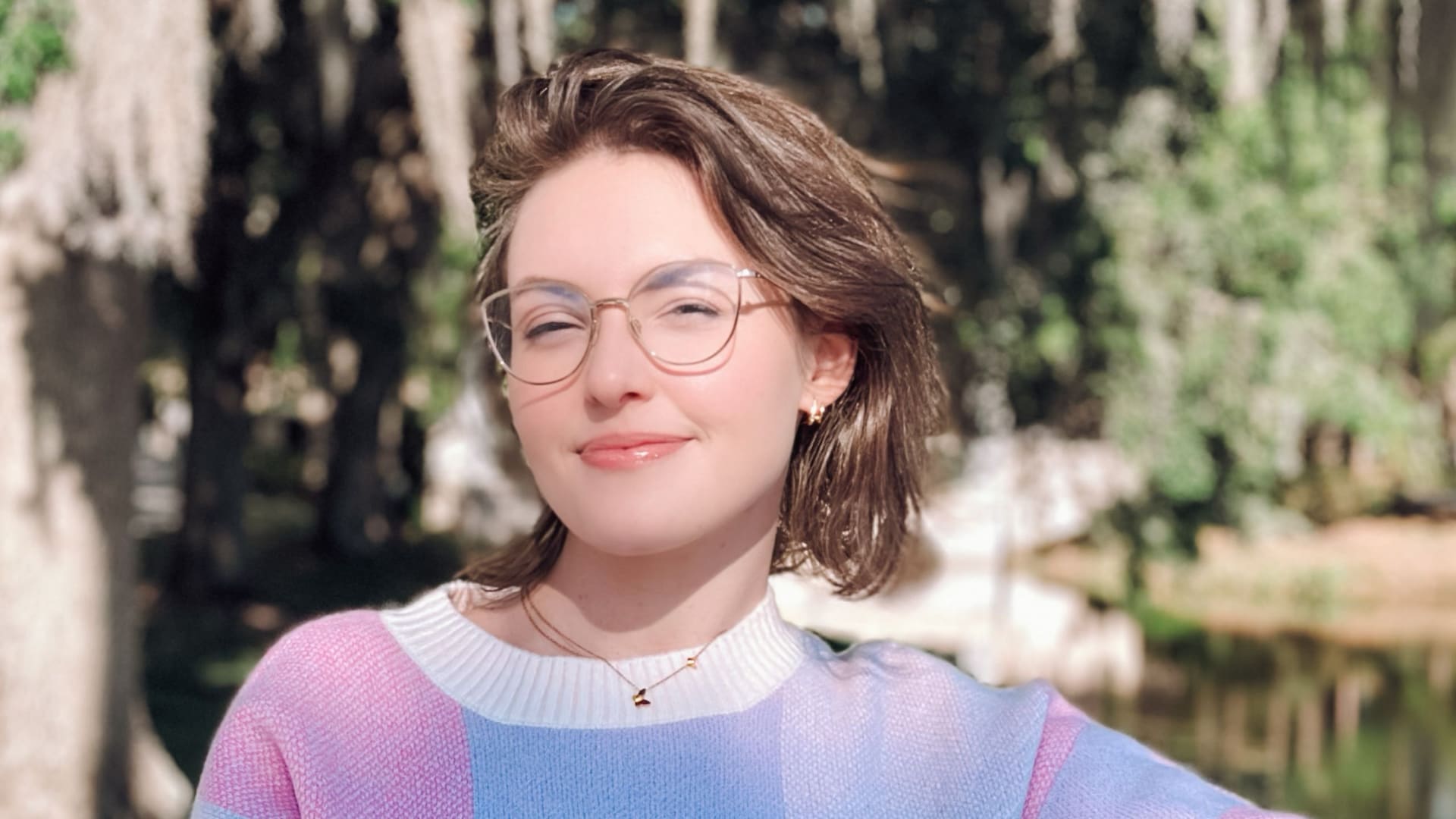 A portrait of artist Natasha Guidroz