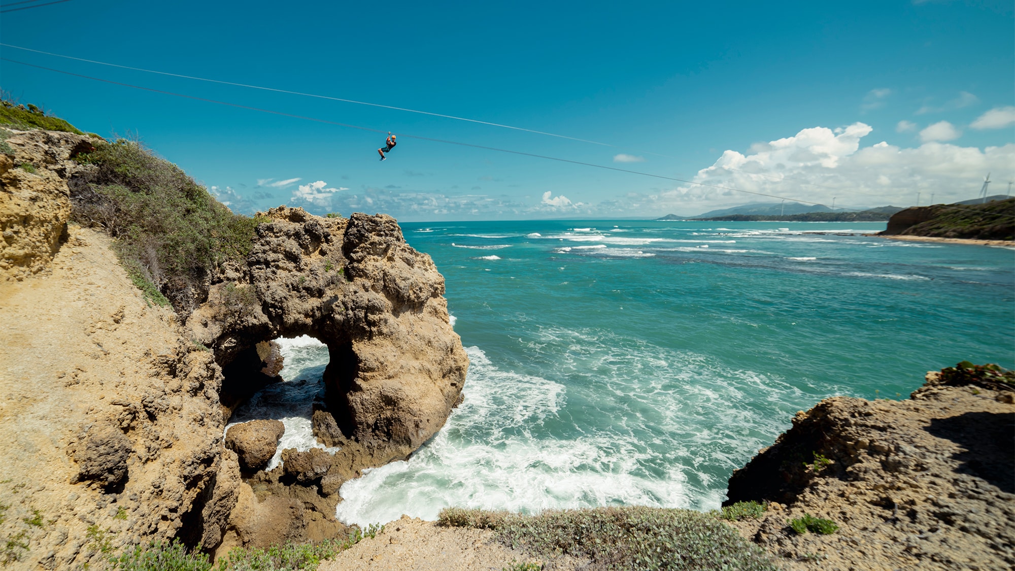 Over The Ocean Zipline and Beach With Lunch Disney Cruise Line