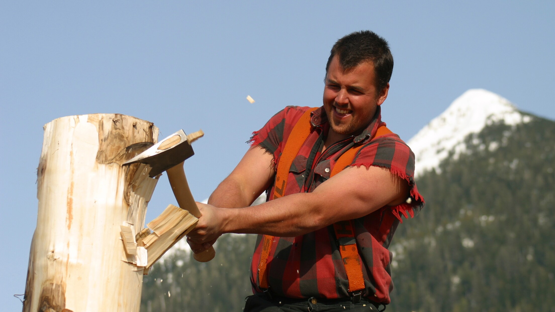 The Great Alaskan Lumberjack Show Disney Cruise Line
