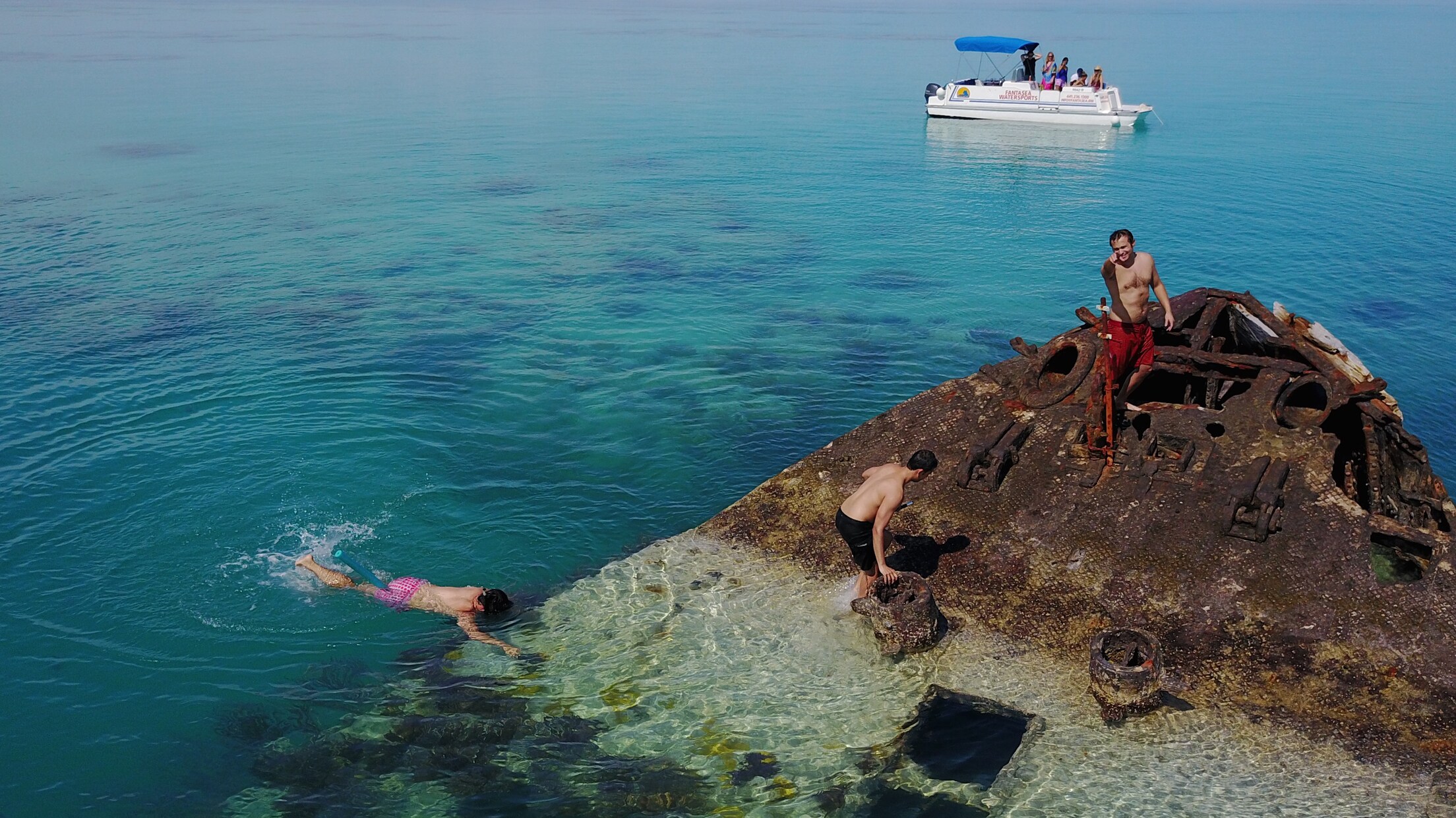 Bermuda Private Pontoon Boat Rental with Captain Disney Cruise Line