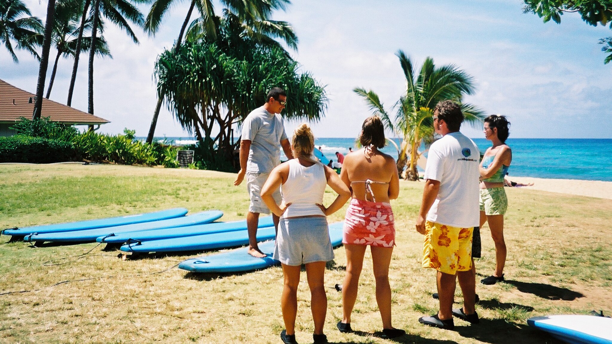 Kauai's Poipu Beach Surfing Lessons Disney Cruise Line Old Poipu