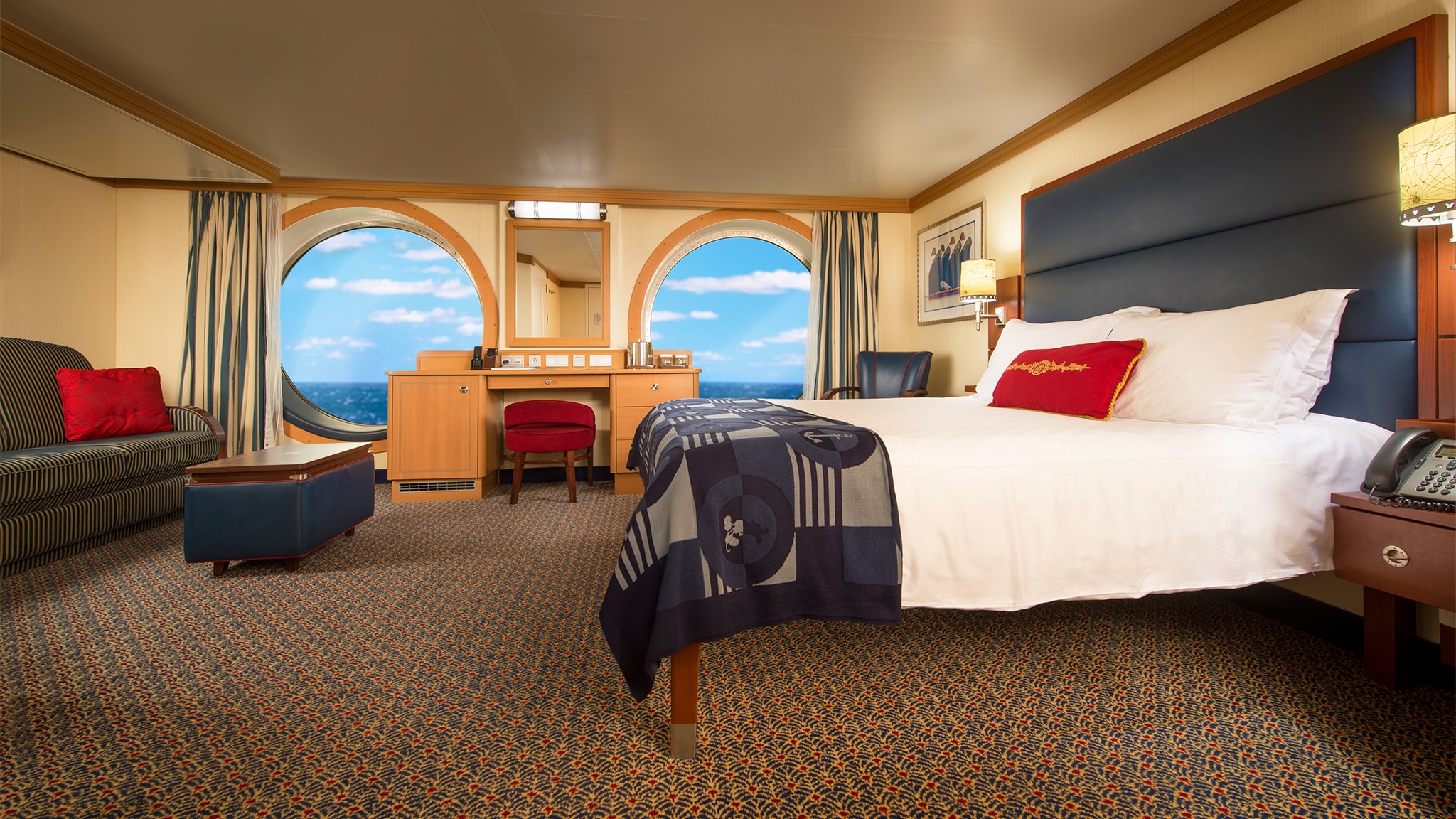 disney cruise room for 6