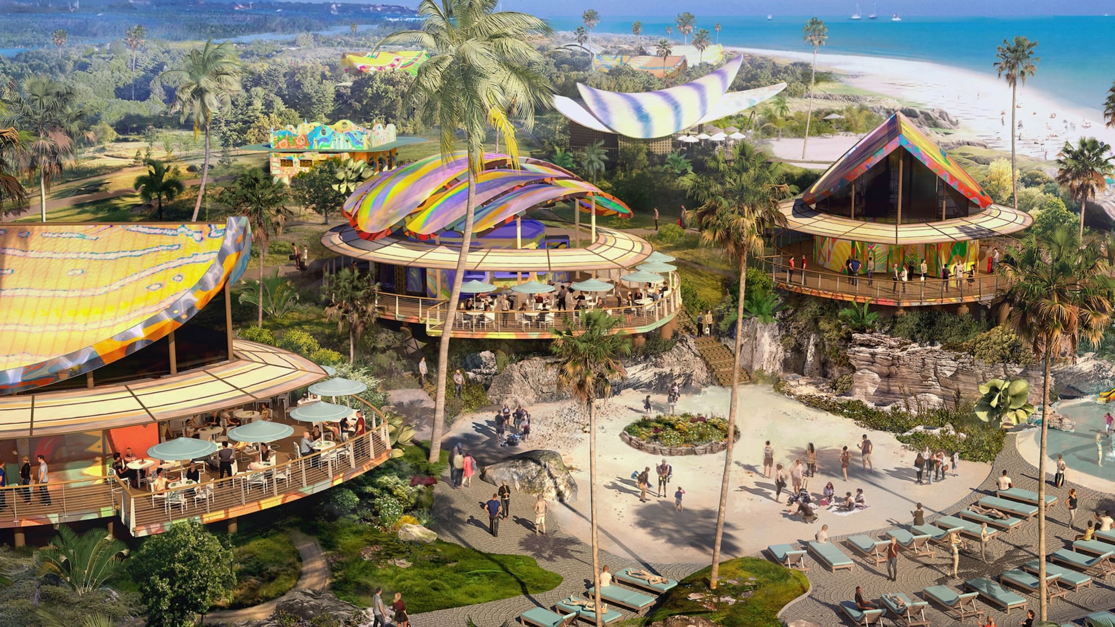 Disney Lookout Cay at Lighthouse - LHP Central Pavilions 16x9 