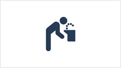 An icon of a water fountain