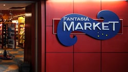 A sign outside the Fantasia Market at Disney's Contemporary Resort