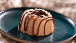 An Amarula cream chocolate mousse at the Epcot International Food & Wine Festival