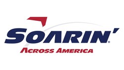 The logo for Soarin’ Across America, a flying theater simulator attraction at Disney California Adventure Park