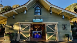 The entrance to Madame Leota’s Somewhere Beyond shop in New Orleans Square at Disneyland Park