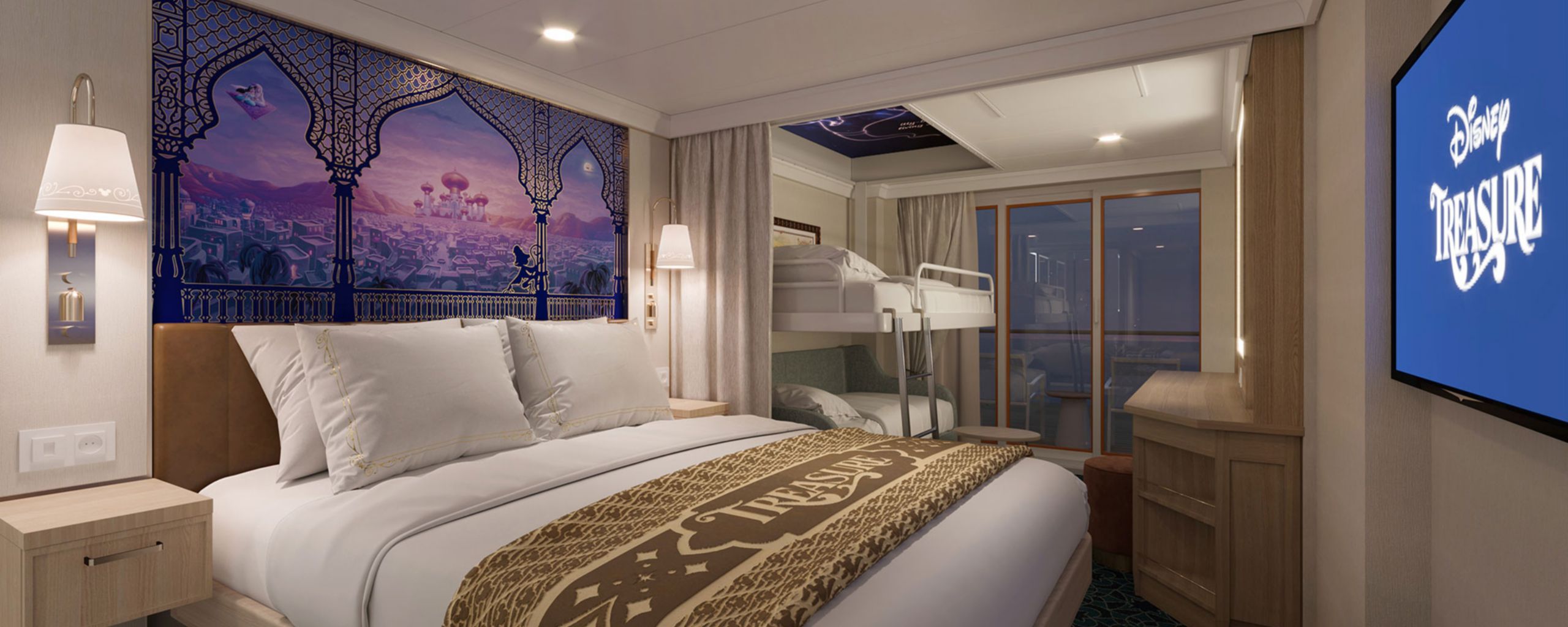 Disney Treasure Verandah Staterooms Disney Cruise Line
