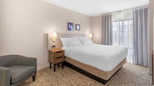 A room with 1 king size bed at Sonesta ES Suites Anaheim Resort Area