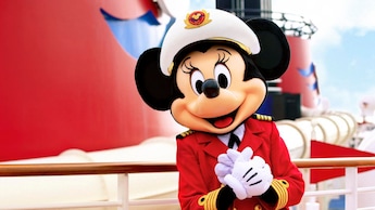 Disney Cruise Line in European port