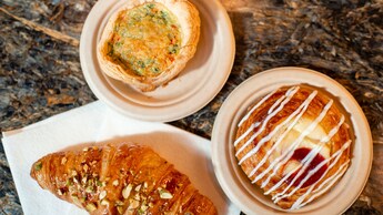 3 baked items from Kusafiri Coffee Shop and Bakery at Disney’s Animal Kingdom theme park