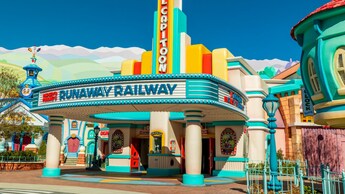 Hop on for an unpredictable adventure through an anything-can-happen, animated world.