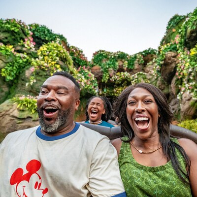Guests make a splash on Tiana's Bayou Adventure