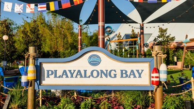 The Playalong Bay Play Garden presented by Smucker’s Uncrustables at the Epcot International Flower & Garden Festival