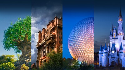 Disney’s Animal Kingdom Theme Park, Disney’s Hollywood Studios, Epcot, Magic Kingdom Park