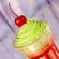 A float with Sprite, grenadine, lime Dole Whip and a cherry on top