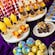 A dessert spread featuring an array of Disney themed desserts