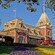 A train pulls into Disneyland Railroad's Main Street Station