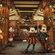 An artist rendering of Mickey and Minnie Mouse, Chip and Dale, and Pluto in autumn themed clothing at Goofy’s Kitchen in Disney’s Grand Californian Hotel & Spa