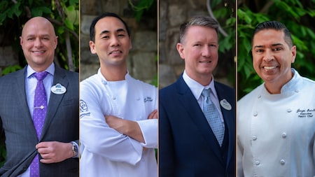 The Napa Rose team, including Jess Soman, Chef Clint Chin, Patrick Kirchen and Chef Jorge Sotelo