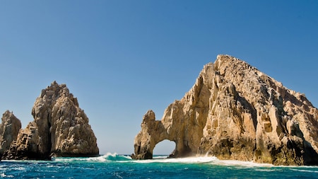 The El Arco rock formation in Los Cabos, Mexico