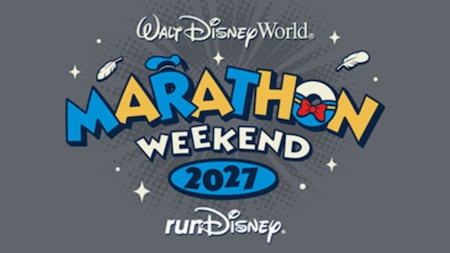 The logo for the runDisney 2027 Walt Disney World Marathon  Weekend
