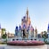 A view of Cinderella Castle from Main Street U S A