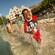 2 children and their parents playing in a swimming pool at Disney's Yacht Club Resort