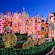 The It?s a small world attraction at Disneyland park decorated for the holidays