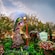 Topiary featuring Asha from Wish for the EPCOT International Flower and Garden Festival