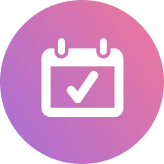 Make a theme park reservation icon