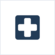 An icon of a cross, symbolizing medical care