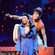 Aladdin y Jasmine de la producción de Aladdin en Broadway