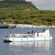 A semi-submarine boat cruises through the waters of Curacao